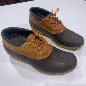LL Bean - Mens Bean Boot Gumshoes Low Top Duck Boots